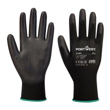 Guanti A195 touch con palmo in PU tg L nero Portwest (Conf.12)