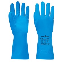 Guanti in nitrile tg M azzurro Portwest (Conf.12)