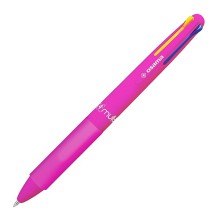 Penna sfera 4 colori 4 Multi 1.0mm fucsia neon OSAMA (Conf.12)