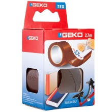 Nastro adesivo telato Tex marrone 38mmx2,7mt Geko