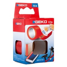 Nastro adesivo telato Tex rosso 38mmx2,7mt Geko