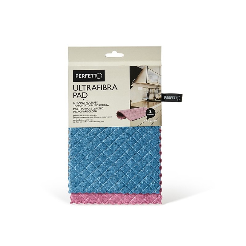Panno Ultrafibra Touch 35x35cm colori assortiti Perfetto