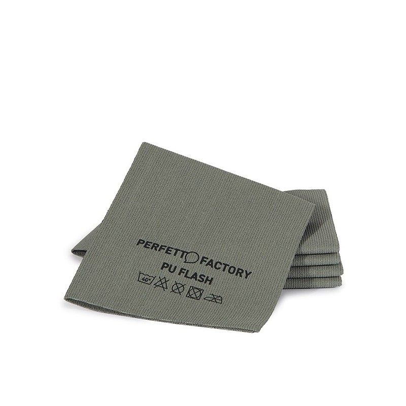 Conf 5 Panni in PU flash 34x36cm grigio Perfetto Factory