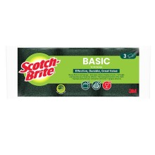 PACK 3 Spugne abrasive Basic SCOTCH BRITE®