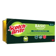 PACK 3 Spugne abrasive Basic salvadita SCOTCH BRITE®