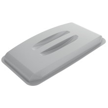 Coperchio grigio per bidone DURABIN rettangolare 60 lt Durable