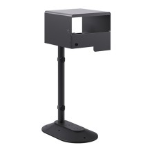 Portarifiuti coperto singolo su base con serratura e reggisacco 120lt Stilcasa