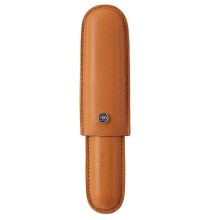 Astuccio portapenne Sigaro vera pelle Saffiano marrone Cross