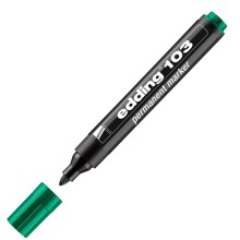 Marcatore permanente 103 punta conica verde Edding (Conf.10)