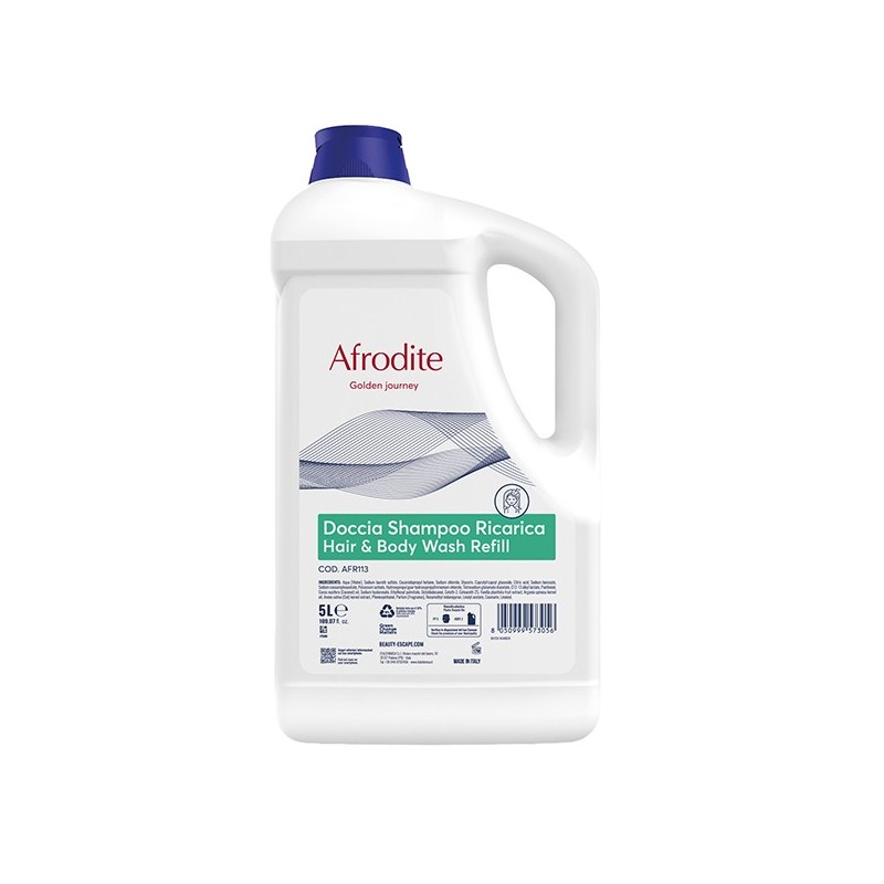 Ricarica doccia shampoo 2in1 Afrodite 5L Beauty Escape