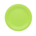 25 piatti piani Ø18cm Ecocolor biodegradabile verde mela Big Party