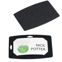 Conf. 20 portanome in cartoncino riciclato 54x90mm Durable