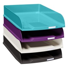 Set da 4 Vaschette portacorrispondenza  Combo Styli Titane - 4 Colori assortiti