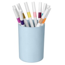 Bicchiere portapenne 500 F azzurro chiaro First by Cep