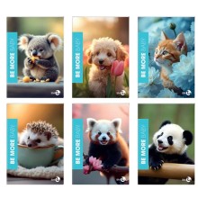 Maxiquaderno alta fogliazione A4 48fg+2 100gr rigo di 1a Be More Baby BM (Conf.10)