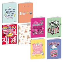 Maxiquaderno A4 20fg+1 80gr 5mm c/margine Kid Girl Blasetti (Conf.10)