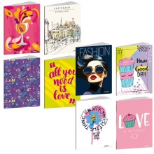 Maxiquaderno A4 20fg+1 80gr 1 rigo c/margine Teen Girl Blasetti (Conf.10)