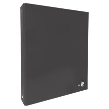 Raccoglitore a 4 anelli 30mm A4 grigio scuro BM (Conf.5)