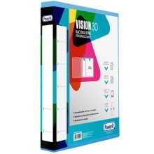 Raccoglitore personalizzabile Vision 22 x 30 cm 4 anelli a D 30 mm dorso 4,5 cm