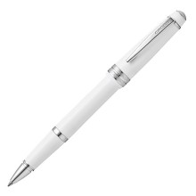 Penna roller Bailey Light punta F fusto bianco/chromo Cross