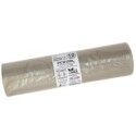 10 sacchi rifiuti PCR 120L 90x120cm 100gr neutro Bio Extrusion