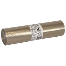 8 sacchi rifiuti PCR 240L 120x140cm 125gr neutro Bio Extrusion