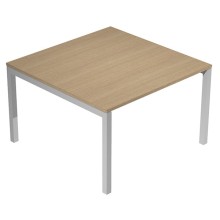 Tavolo riunioni 120X120xH74,4cm rovere AgorA'