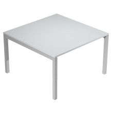 Tavolo riunioni 120X120xH74,4cm bianco AgorA'