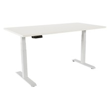 Scrivanie motorizzate regolabili in altezza 140x80x116cm Bianco