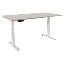 Scrivanie motorizzate regolabili in altezza 160x80x116cm Grigio