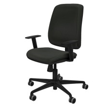 Sedia ergonomica Alares c/bracc regolabili nero Piqueras y Crespo