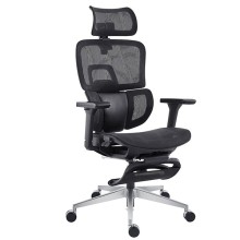 Seduta ergonomica c/bracc Groove Pro GV1PG in rete autoportante nero