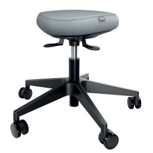Sgabello Active con Ruote e Seduta Comfort Oscillante