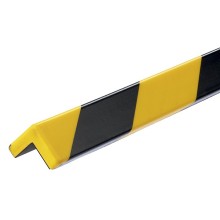 Profilo paracolpi angolare magnetico C35 giallo/nero 1m Durable
