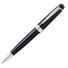 Penna sfera Bailey Light punta F fusto nero/chromo Cross