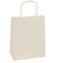 25 shoppers carta kraft 14x9x21cm twisted avorio