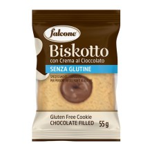 Biscotti farciti cioccolato Biskotti  55gr Falcone (Conf.40)