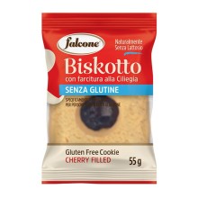Biscotti farciti ciliegia Biskotti  55gr Falcone (Conf.40)