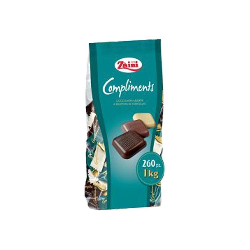 Busta 1kg cioccolatini assortiti Complimets Zaini - prodotto stagionale