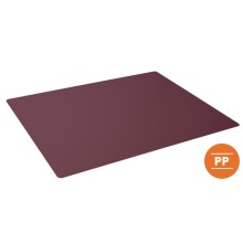 Sottomano in PP opaco rosso 53x40cm Durable (Conf.5)