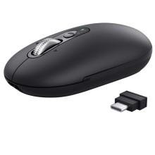 Mouse Sottile multi -wireless e hyperscroll Seron Nero-Trust