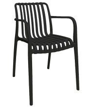 Sedia Nives in PP nero Verdelook