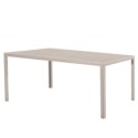 Tavolo Tenerife rettangolare 156x75x74cm beige Verdelook