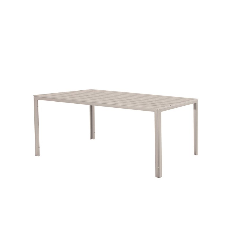 Tavolo Tenerife rettangolare 156x75x74cm beige Verdelook