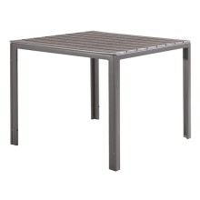 Tavolo Tenerife quadrato 78x78x74cm grigio Verdelook