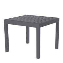 Tavolo Sardegna quadrato 90x90x74cm grigio Verdelook