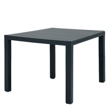 Tavolo Malta quadrato 90x90x74cm grigio effetto cemento Verdelook