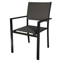 Sedia Sardegna con braccioli grigio Verdelook