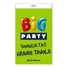 Tovaglia TNT 160x260cm verde mela Big Party
