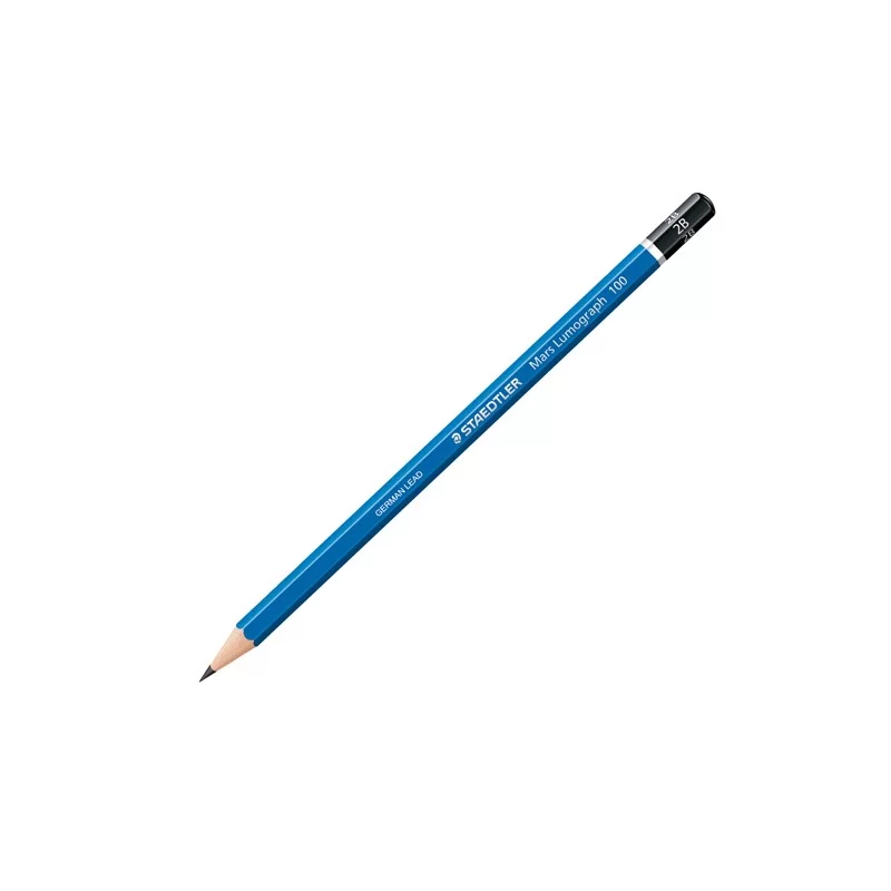 Matita grafite Mars Lumograph 100-2B Staedtler (Conf.12)